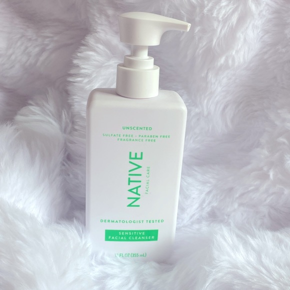 BNWT! NATIVE unscented Organic Facial Cleanser - Picture 1 of 3